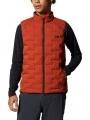 vesta pt. barbati Mountain Hardwear Stretchdown Vest portocaliu 1