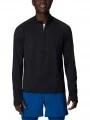 pulover polar pt. barbati Columbia M Endless Trail 1/2 Zip Mesh Long Sleeve negru 1