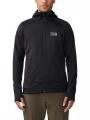 pulover polar pt. barbati Mountain Hardwear Sendura Hoody negru 1