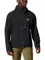 haine de ploaie pt. barbati Mountain Hardwear Stretch Ozonic Jacket negru 1