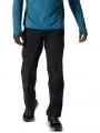 pantaloni impermeabili pt. barbati Mountain Hardwear Stretch Ozonic Pant negru 1