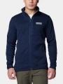 pulover polar pt. barbati Columbia Sweater Weather Full Zip albastru 1