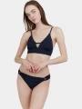 sutien bikini pt. femei Fundango Sahara V-neck Cami Top albastru inchis 1