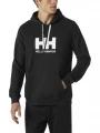 pulover cu gluga pt. barbati Helly Hansen Hh Logo Hoodie negru 1