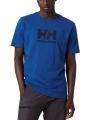 tricou cu maneci scurte pt. barbati Helly Hansen Hh Logo T-Shirt albastru 1