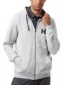 pulover cu gluga pt. barbati Helly Hansen Hh Logo Full Zip Hoodie gri 1