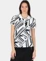 tricou cu guler pt. femei Luhta Luhta Hennola alb 1
