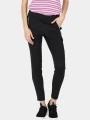 pantaloni de strada cu buzunare laterale pt. femei Luhta Luhta Ino negru 1