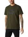 tricou cu maneci scurte pt. barbati Helly Hansen Hh Box T oliv 1
