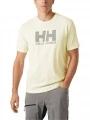 tricou pentru sport, cu maneci scurte pt. barbati Helly Hansen Skog Recycled Graphic T-Shirt galben 1