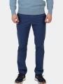 pantaloni chino pt. barbati Timberland Twill Chino Pant (Slim) albastru inchis 1