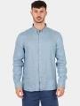 camasa cu maneci lungi pt. barbati Timberland Linen Shirt albastru 1