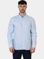 camasa cu maneci lungi pt. barbati Timberland Linen Shirt albastru deschis 1