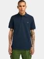 tricou cu guler pt. barbati Timberland Pique Short Sleeve Polo albastru inchis 1