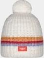 caciula cu mot Barts Limeah Beanie alb 1