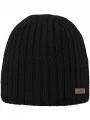 caciula tricotata pt. barbati Barts Haakon Beanie negru 1