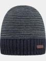 sapca pt. barbati Barts David Beanie albastru inchis 1