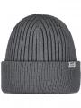 caciula tricotata pt. barbati Barts Nieck Beanie gri 1