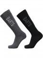 ciorapi de schi Barts Basic Skisock 2 Pack gri 1