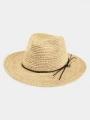 palarie de paie pt. femei Barts Celery Hat nisip 1