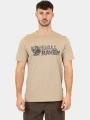 tricou cu maneci scurte pt. barbati Fjallraven Lush Logo T-shirt M nisip 1