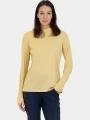 pulover cu gluga pt. femei Fjallraven Abisko Sun-hoodie W galben 1