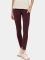 pantaloni de sport pt. femei Fjallraven Abisko Tights W rosu 1
