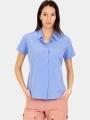 camasa cu maneci scurte pt. femei Fjallraven High Coast Lite Shirt SS W albastru 1