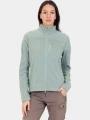 pulover polar pt. femei Fjallraven Abisko Lite Fleece Jacket W verde 1