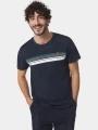 tricou cu maneci scurte pt. barbati TBS Mariotee albastru inchis 1