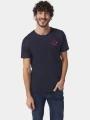 tricou cu maneci scurte pt. barbati TBS Milertee albastru inchis 1