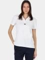 tricou cu guler pt. femei Musto W Ess Pique Polo alb 1