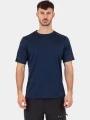 tricou pentru sport, cu maneci scurte pt. barbati Musto M Evo Crew Sunblock Ss Tee albastru inchis 1