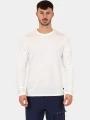 tricou cu maneci lungi, pentru sport pt. barbati Musto M Evo Crew Sunblock Ls Tee alb 1