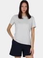tricou pentru sport, cu maneci scurte pt. femei Musto W Evo Crew Sunblock Ss Tee gri 1