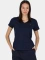 tricou cu maneci scurte pt. femei Musto W Original V Neck Ss Tee albastru inchis 1