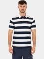tricou cu guler pt. barbati Musto M Original Striped Ss Polo albastru inchis 1