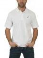tricou cu guler pt. barbati Nautica Calder Polo Shirt alb 1