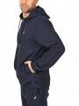 pulover cu gluga pt. barbati Nautica Helder FZ Hoody albastru inchis 1