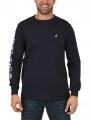 tricou cu maneci lungi pt. barbati Nautica Axel LS T-Shirt albastru inchis 1