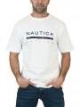 tricou cu maneci scurte pt. barbati Nautica Lorkan T-Shirt alb 1