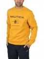 pulover pt. barbati Nautica Tucker Sweatshirt galben 1