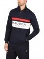 pulover pt. barbati Nautica Colton 1/4 Zip Top albastru inchis 1