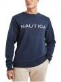 pulover pt. barbati Nautica Otto Sweatshirt B&T albastru inchis 1