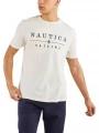 tricou cu maneci scurte pt. barbati Nautica Mateo T-Shirt alb 1