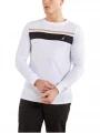 tricou cu maneci lungi pt. barbati Nautica Royton LS T-Shirt alb 1