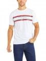 tricou cu maneci scurte pt. barbati Nautica Ivo T-Shirt alb 1