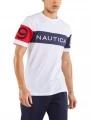 tricou cu maneci scurte pt. barbati Nautica Calvin T-Shirt alb 1