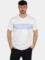 tricou cu maneci scurte pt. barbati Nautica Sennen T-Shirt alb 1
