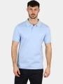 tricou cu guler pt. barbati Nautica Harlyn Slim Fit Polo Shirt albastru deschis 1